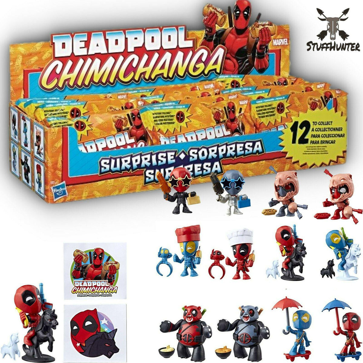 Deadpool Chimichanga – Mystery Minis – Marvel Hasbro [12 Stück