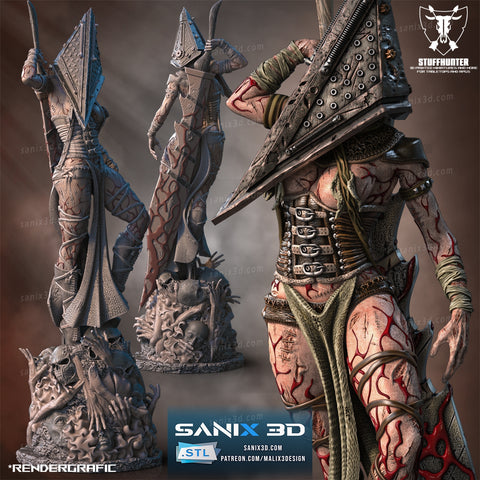 Lady Pyramid Head (Fan Art) 1:10