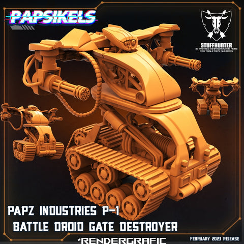 Papz Industries Battle Droid Gate Destroyer