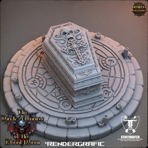 Tomb of Prince Alaric Moonveil - Dark Alliance of the Blood Moon