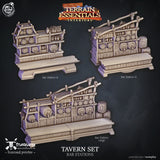 Taverne Set - Bar Stations - Terrain Interiors - STUFFHUNTER