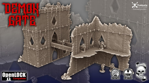 Demon Gate Building Set - STUFFHUNTER