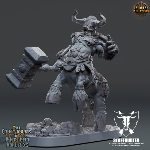 Centaurs of Ancient Archos - Black Hammer Gautred - 32mm - STUFFHUNTER