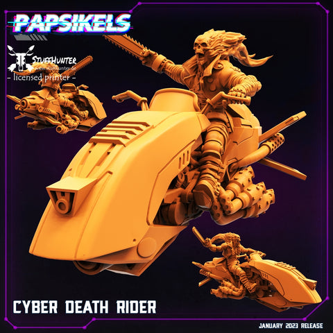Cyber Death Rider with Gravity Bike - STUFFHUNTER