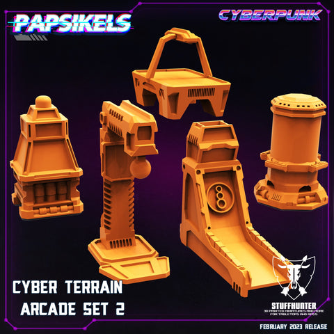 Cyber Terrain Arcade Set 2 - STUFFHUNTER