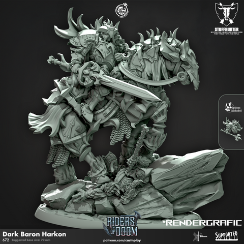 Dark Baron Harkon - Riders of Doom - STUFFHUNTER