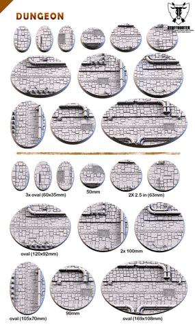 Dungeon Bases (Rund / Oval) - STUFFHUNTER