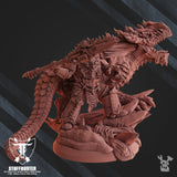 Fire Lizard Warrior Order - Deinar The Fire Lizard Handler - STUFFHUNTER