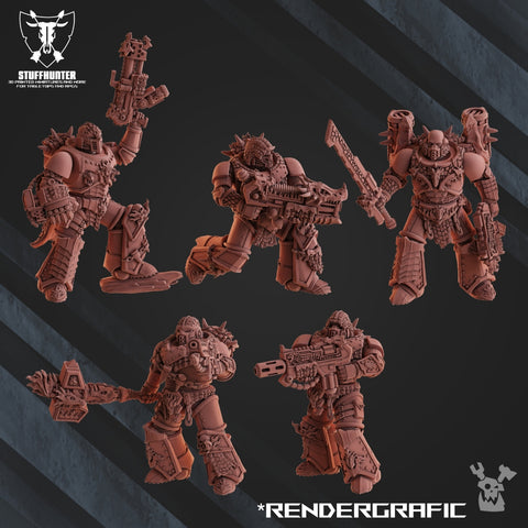 Fire Lizard Warrior Order - Fire Lizard Warriors (Built-Kit) - STUFFHUNTER