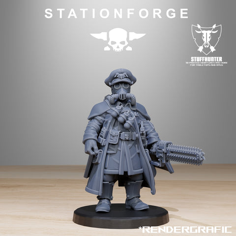 GrimGuard Frostwatch Officer Pose 1 - STUFFHUNTER