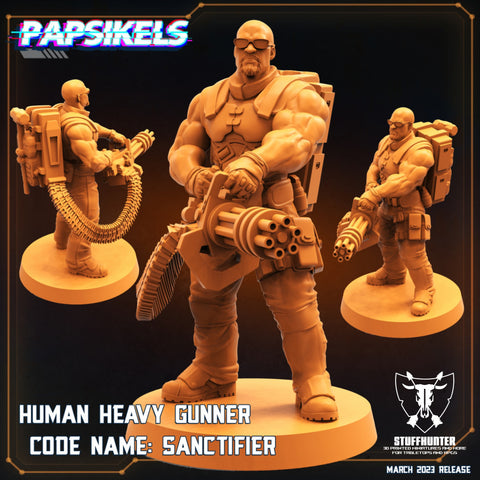 Human Gunner Code Name Sanctifier - Colonial Troopers - STUFFHUNTER