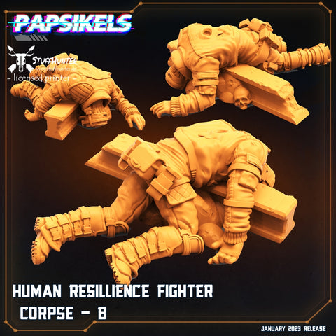 Human Resilience Fighter Corpse B - STUFFHUNTER