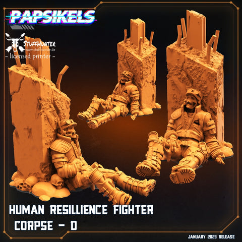 Human Resilience Fighter Corpse D - STUFFHUNTER