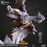 Jabihan Frost White Dragon - Rise of the Dragons - STUFFHUNTER