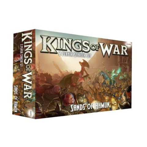 Kings of War - Sands Of Ahmun - 2 Spieler Starterset - STUFFHUNTER