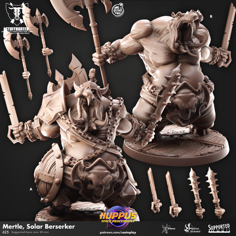 Mertle Solar Berserkers - Huppus Space Mercenaries - STUFFHUNTER