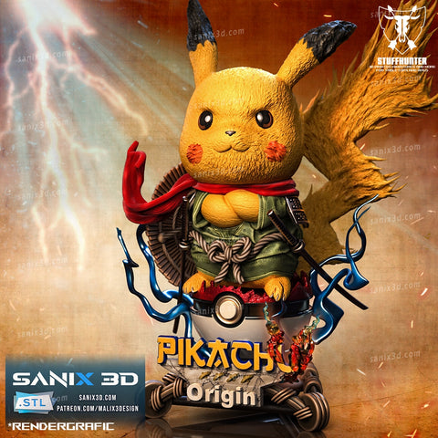 Pikachu (Fan Art) - STUFFHUNTER