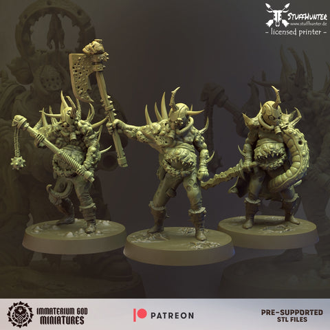 Plaguewalkers (3) 32mm - Sons of Decay - STUFFHUNTER