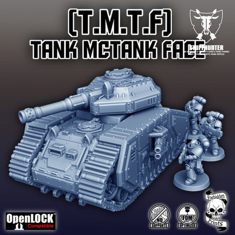 Tank McTank Face T.M.T.F - STUFFHUNTER