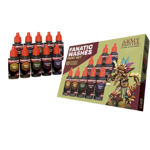 The Army Painter WP8068 - Fanatic Washes Paint Set - STUFFHUNTER