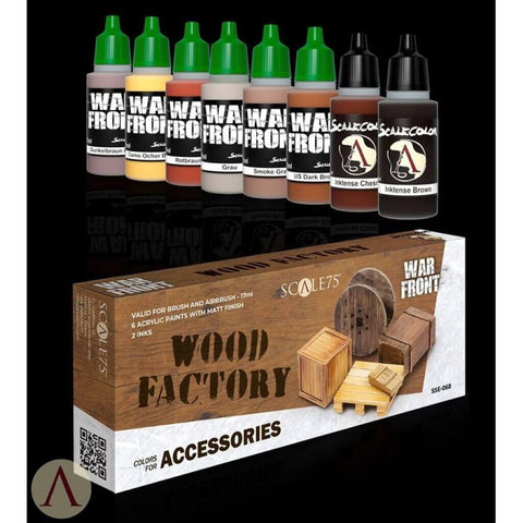 Wood Factory for Accessories - Scale 75 - Farbset - STUFFHUNTER