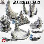 Alien Terrain Gelände - Auswahl unbemalt - STUFFHUNTER