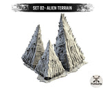 Alien Terrain Gelände - Auswahl unbemalt - STUFFHUNTER