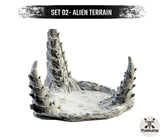 Alien Terrain Gelände - Auswahl unbemalt - STUFFHUNTER