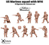 US Marines Squad with M16 (10) - STUFFHUNTER