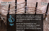 Barbed Wire Stacheldraht - Standard 12m - STUFFHUNTER