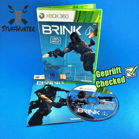 Brink 100% Uncut - Xbox 360 - Geprüft - USK16 * Gut - STUFFHUNTER