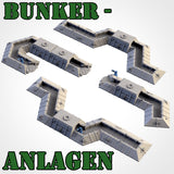 Bunkeranlage Modular Terrain Gelände - Auswahl unbemalt - STUFFHUNTER