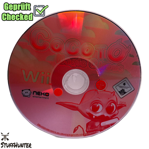 Cocoto: Magic Circus - Wii - Geprüft - USK6 | Disc only * Akzeptabel - STUFFHUNTER