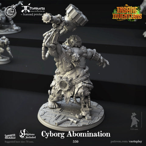 Cyborg Abomination - Insane inventions - STUFFHUNTER