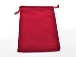 Dice Bag (Large) Wildleder - Red - STUFFHUNTER