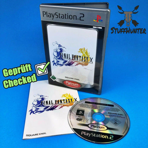 Final Fantasy X [Platinum] - PS2 - Geprüft - USK12 * Gut - STUFFHUNTER