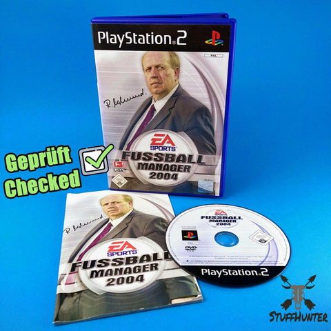 Football Manager 2004 - PS2 - Geprüft - USK0 * Akzeptabel - STUFFHUNTER