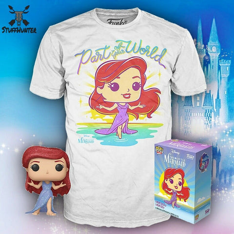 Funko POP! Arielle die Meerjungfrau & Tee (Size L) Exklusiv - STUFFHUNTER