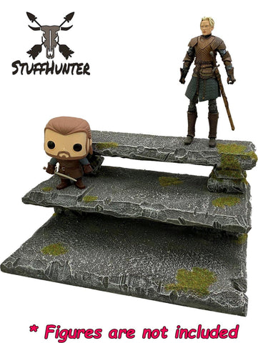 Funko POP Custom Display Diorama T3 Grey Rock #001 - STUFFHUNTER