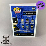 Funko POP! DC BATMAN # 144 - NYCC 2018 Metallic - OVP B-Ware 2nd Life Neu ID50 - STUFFHUNTER