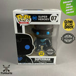 Funko POP! DC Super Heroes SUPERMAN #07 Exklusive GITD OVP 2nd Life ID58 - STUFFHUNTER