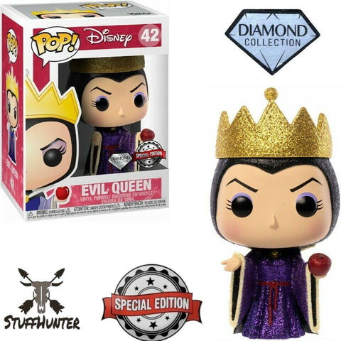 Funko POP! Disney EVIL QUEEN #42 Special Edition (Diamond) - Neu - STUFFHUNTER