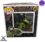 Funko POP! Game of Thrones Jon Snow & Rhaegal # 67 - B-Ware 2nd Life Neu IDB15 - STUFFHUNTER