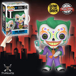 Funko POP! Heroes DC Dia De Los Muertos THE JOKER # 414 - Special Edition Glow - NEU - STUFFHUNTER