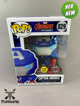 Funko POP! Marvel Avengers Captain America # 829 - Special Edition Glow - NEU - STUFFHUNTER