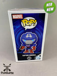 Funko POP! Marvel Avengers Captain America # 829 - Special Edition Glow - NEU - STUFFHUNTER