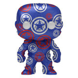 Funko POP! Marvel Captain America ART & Tee T-Shirt (Size L) Exklusiv - STUFFHUNTER