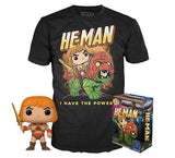 Funko POP! Masters of the Universe HE-MAN & Tee T-Shirt (Size M) Exklusiv - STUFFHUNTER