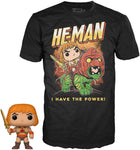 Funko POP! Masters of the Universe HE-MAN & Tee T-Shirt (Size M) Exklusiv - STUFFHUNTER