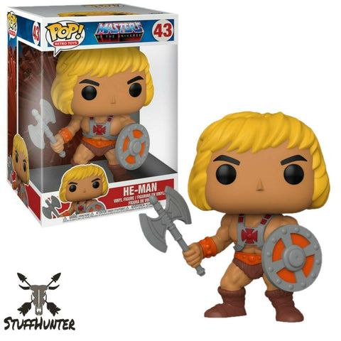 Funko POP! Masters of the Universe MotU HE-MAN #43 - 10" XXL 25cm - Neu - STUFFHUNTER